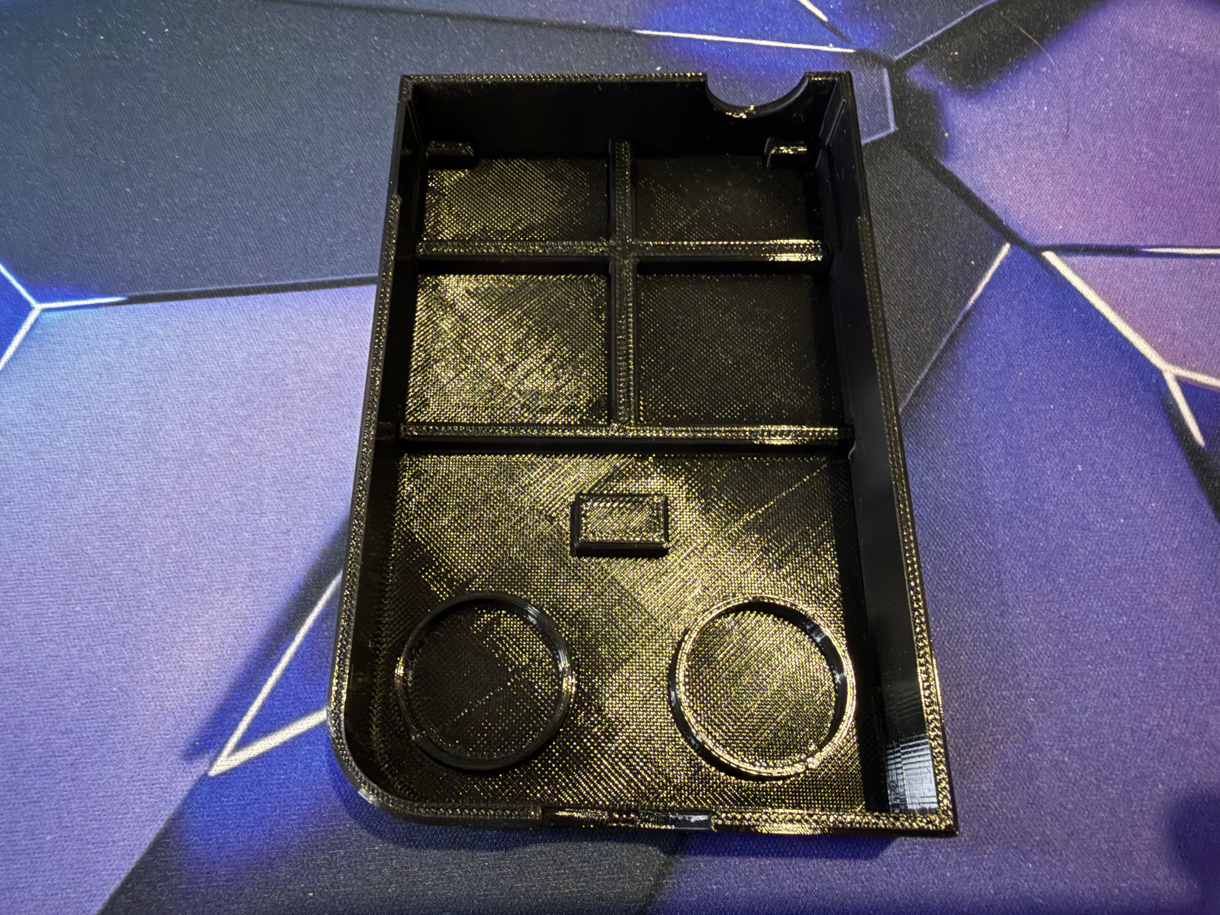 Custom 3D printed organiser tray
